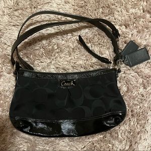 Classic Black Coach Purse
